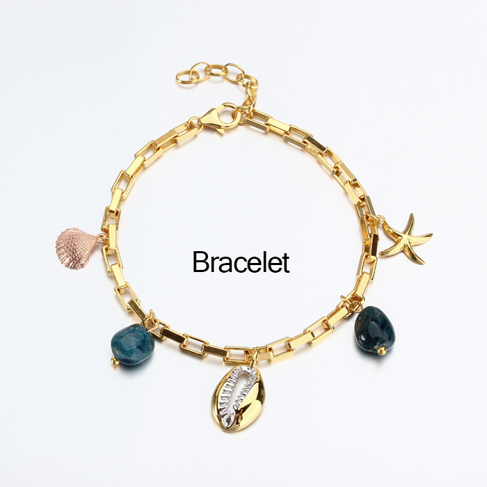 925 Sterling Silver Pearl Long Link Chain Bracelet For Women
