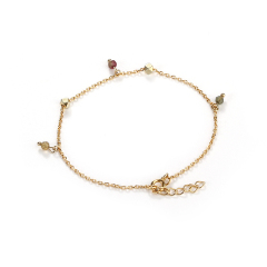 925 Sterling Silver Tourmalinel Bracelet For Women