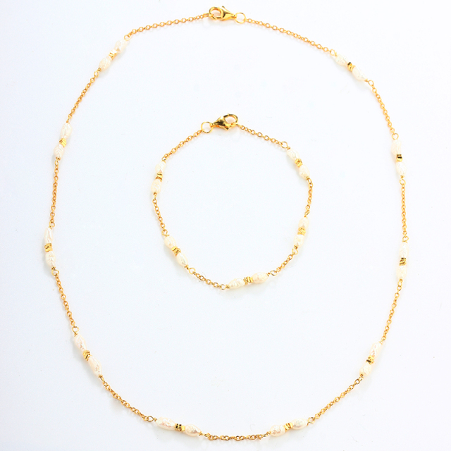 925 Sterling Silver Pearl Necklace