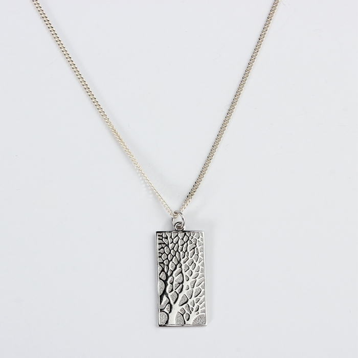 925 Sterling Silver Life Tree Chain Necklace For Women