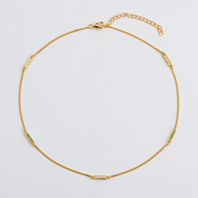 925 Sterling Silver Sets Jewelry Connector Stylish Necklace