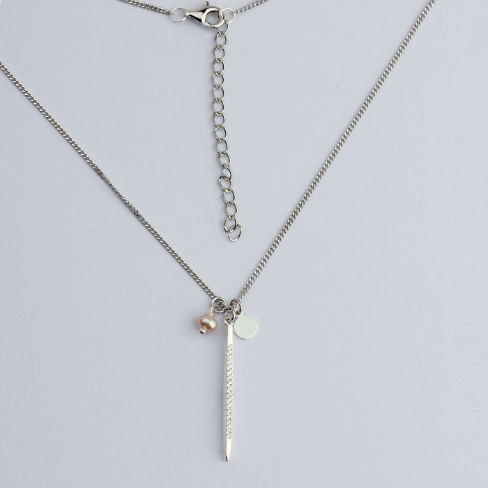 925 Sterling Silver New Design Fashion Charm Necklace