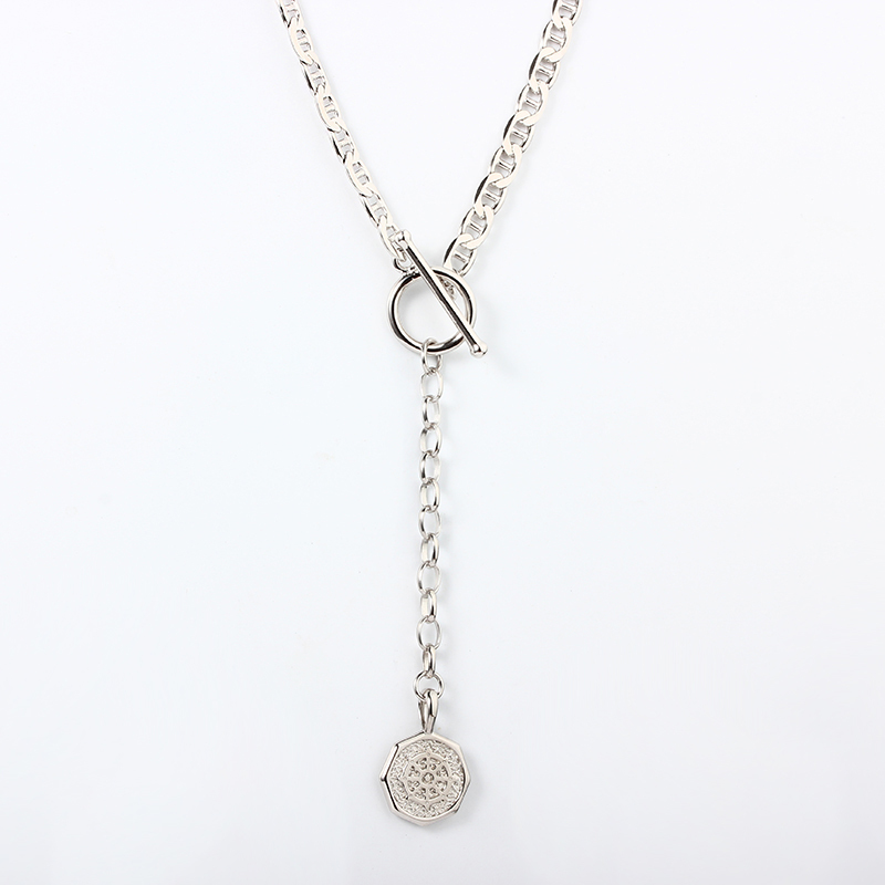 925 Sterling Silver Choker With Charm