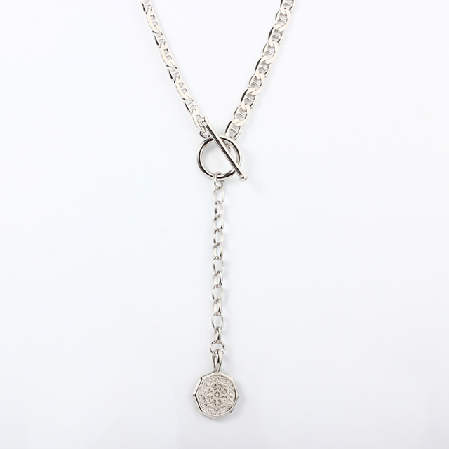 925 Sterling Silver Choker With Charm