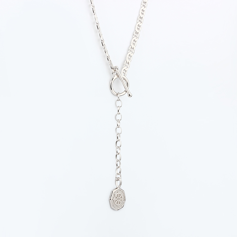 925 Sterling Silver Choker With Charm