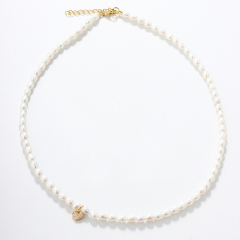 925 Sterling Silver Fashion Pearl Necklace