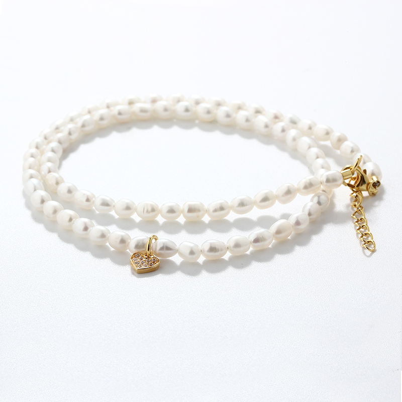 925 Sterling Silver Fashion Pearl Necklace
