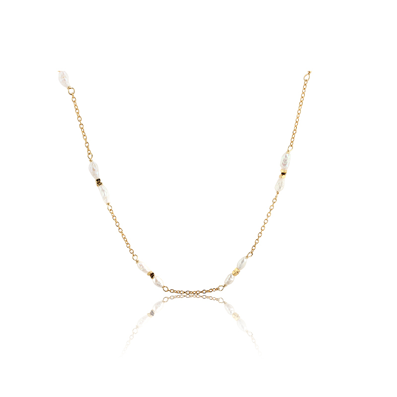 925 Sterling Silver Pearl Necklace