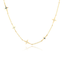 925 Sterling Silver Star Necklace