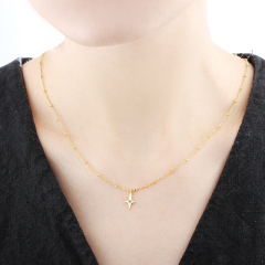 925 Sterling Silver Star Necklace