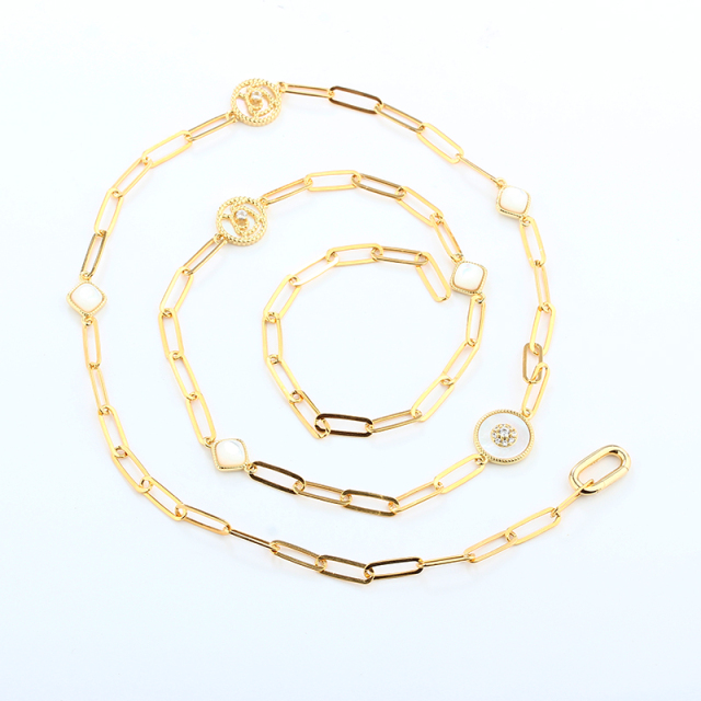 925 Sterling Silver Paperclip Chain Necklace