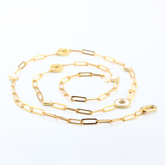 925 Sterling Silver Paperclip Chain Necklace