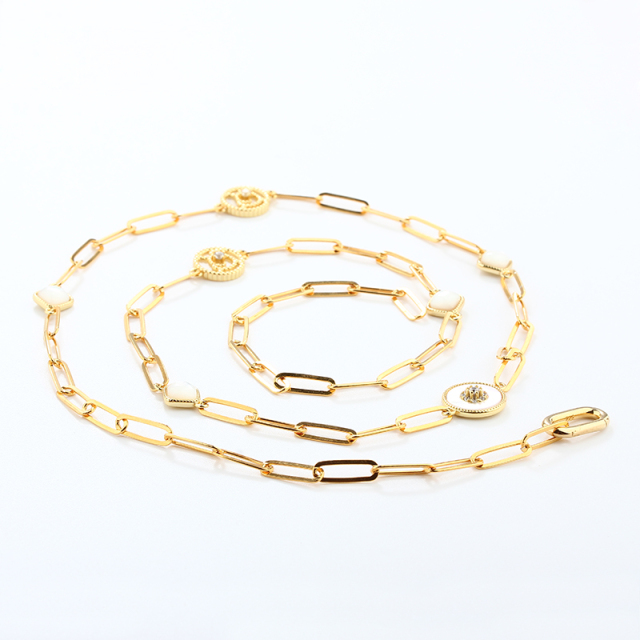 925 Sterling Silver Paperclip Chain Necklace
