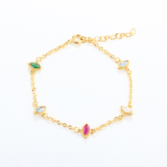 925 Sterling Silver CZ Bracelet