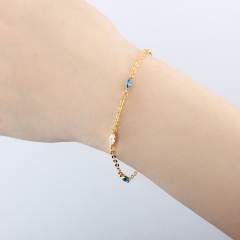 925 Sterling Silver CZ Bracelet
