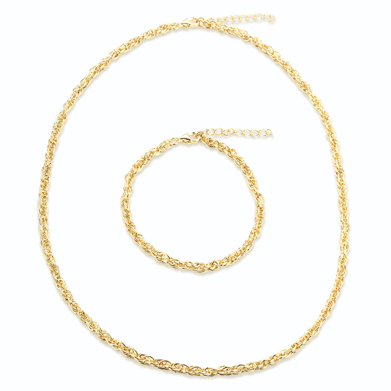 925 Sterling Silver Rope Chain Bracelet