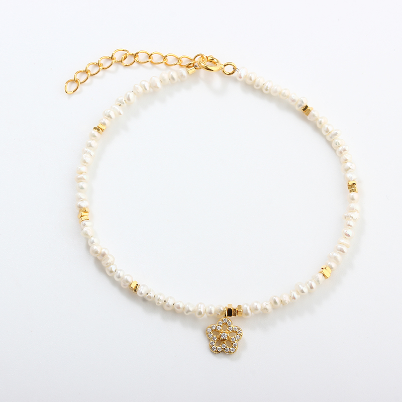 925 Sterling Silver Pearl Bracelet
