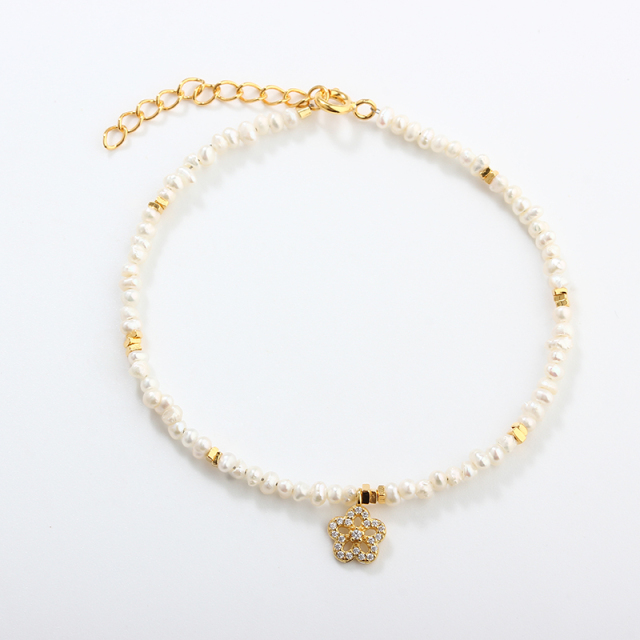 925 Sterling Silver Pearl Bracelet