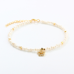 925 Sterling Silver Pearl Bracelet