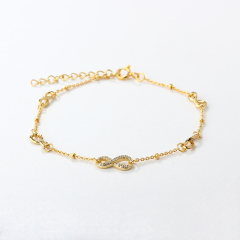 925 Sterling Silver Infinity Bracelet