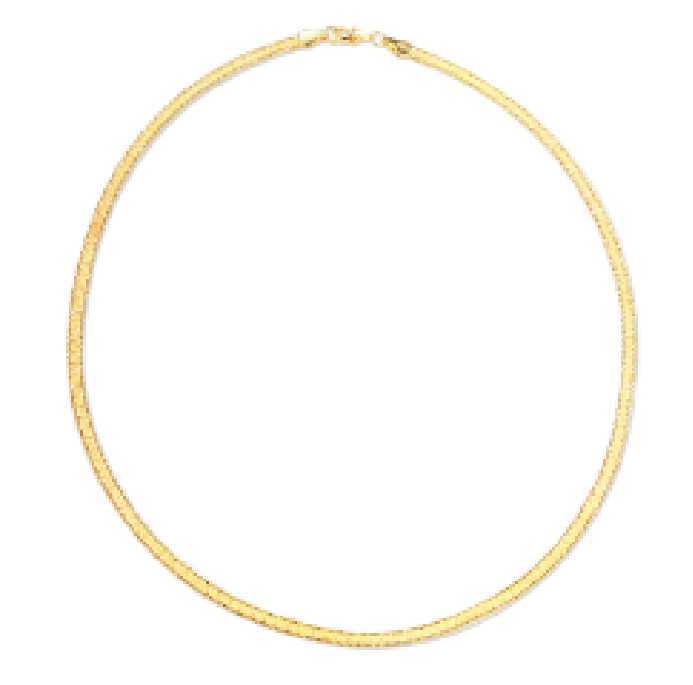 925 Sterling Silver Gold Satellite Chain Necklace with Mariner Links