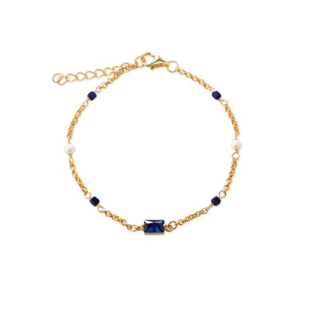 925 Sterling Silver Birthstone Bracelet