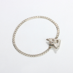 925 Sterling Silver Bee Toggle Bracelet