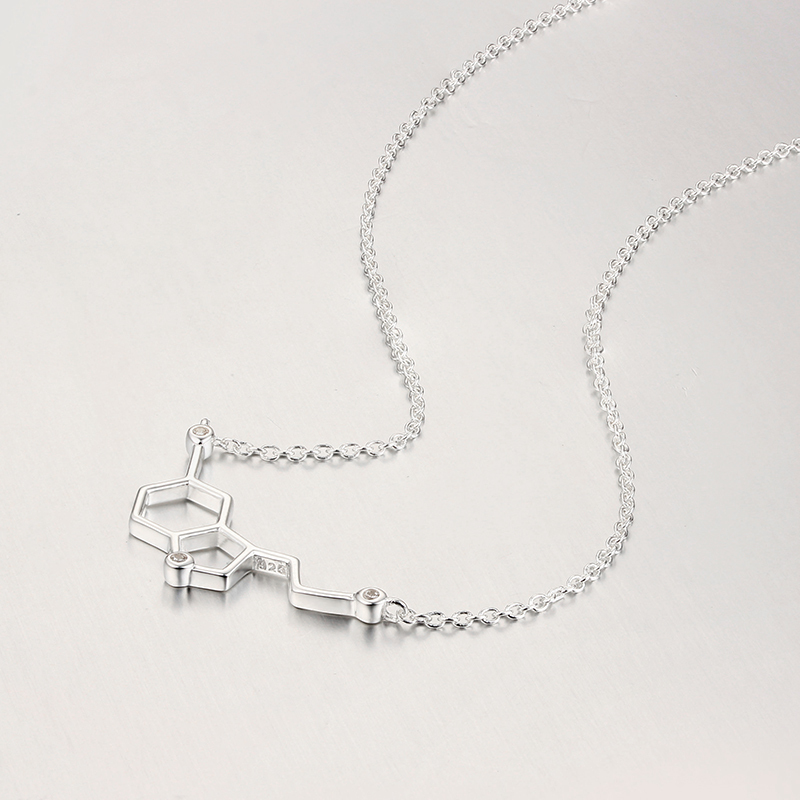 925 Sterling Silver Dna Pendant Necklaces