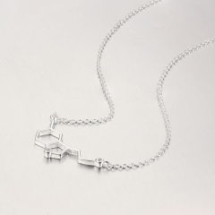 925 Sterling Silver Dna Pendant Necklaces