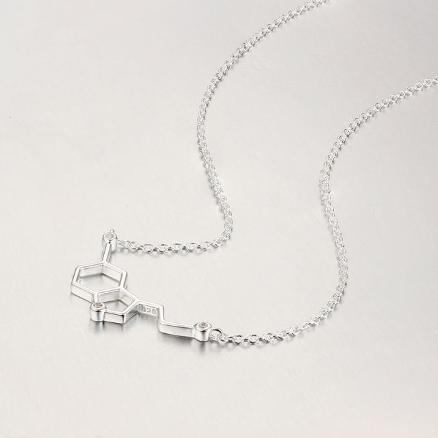 925 Sterling Silver Dna Pendant Necklaces
