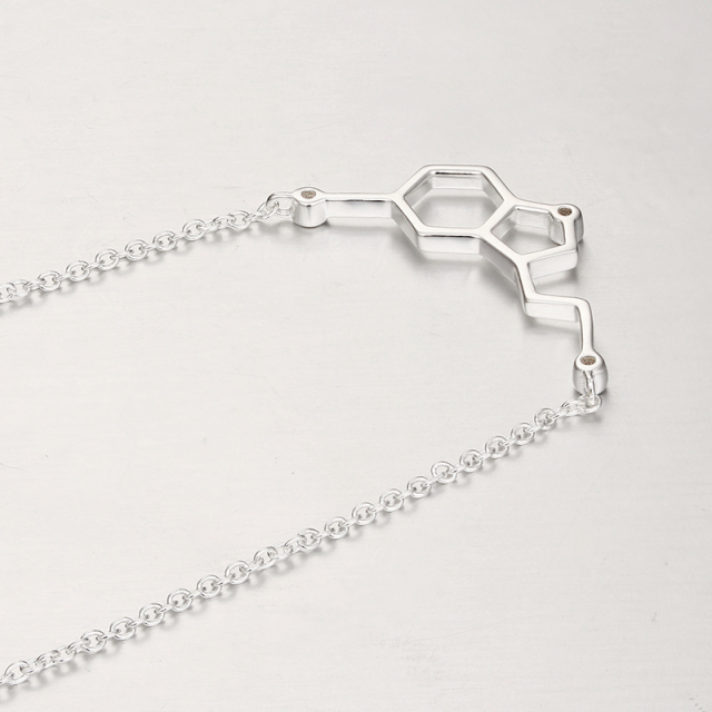 925 Sterling Silver Dna Pendant Necklaces