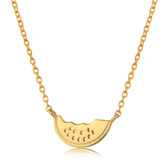 925 Silver Summer Watermelon Jewelry Necklace