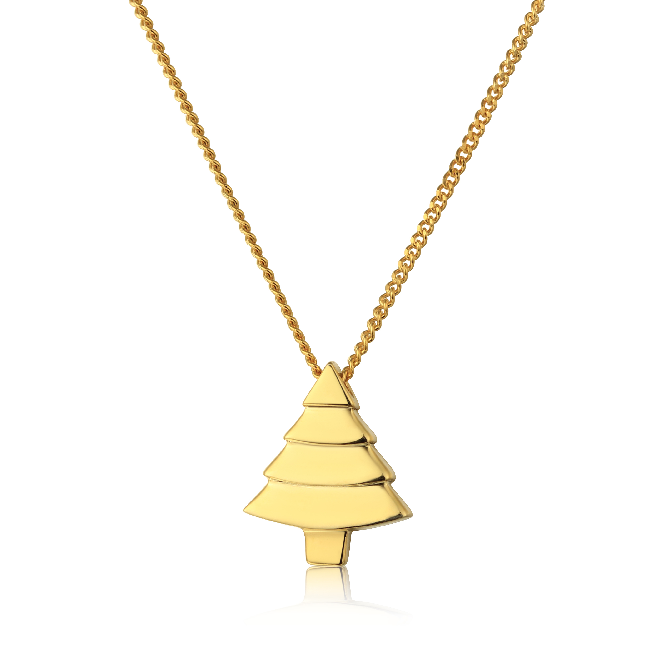 925 Sterling Christmas Tree Necklaces