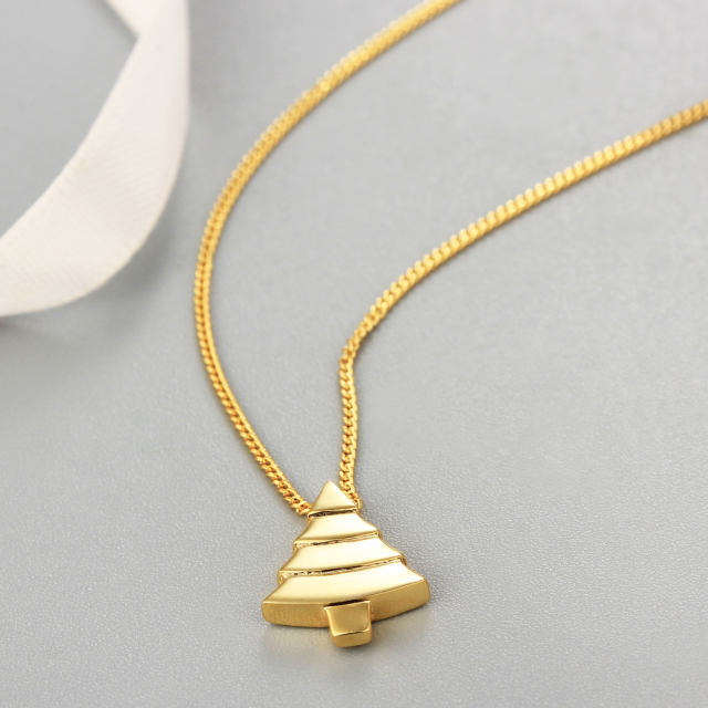 925 Sterling Christmas Tree Necklaces