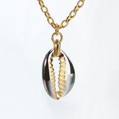925 Sterling Silver Shell Chain Necklace