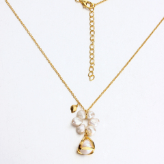925 Sterling Silver Pearl Necklace