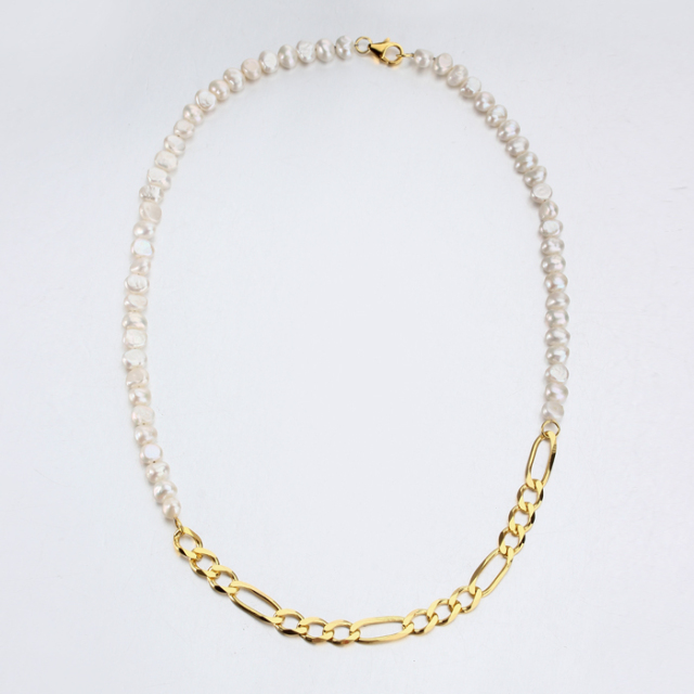 925 Sterling Silver Pearl Fashion Necklace