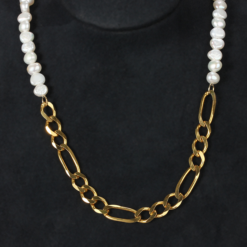 925 Sterling Silver Pearl Fashion Necklace