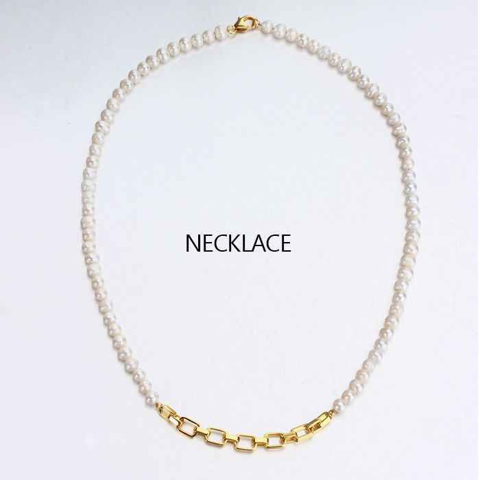 925 Sterling Silver Pearl Necklace