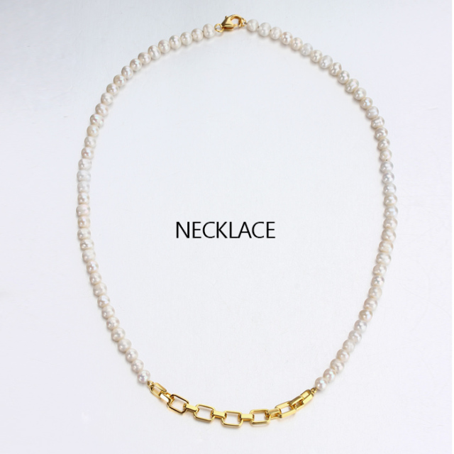 925 Sterling Silver Pearl Necklace