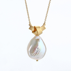925 Sterling Silver Freshwater Baroque Pearl Jewelry Making