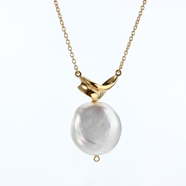 925 Sterling Silver Freshwater Baroque Pearl Jewelry Making