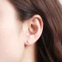 925 Sterling Silver Butterfly Stud Earrings