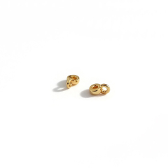 925 Sterling Silver Circle Charm for Beaded Jewelry