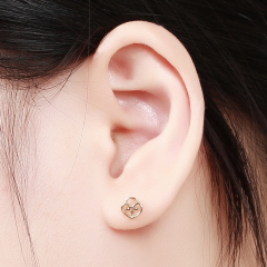 925 Sterling Silver Fancy Stud Earrings