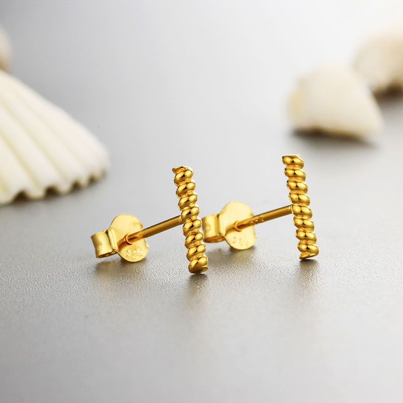 925 Sterling Silver Special Stud Earrings