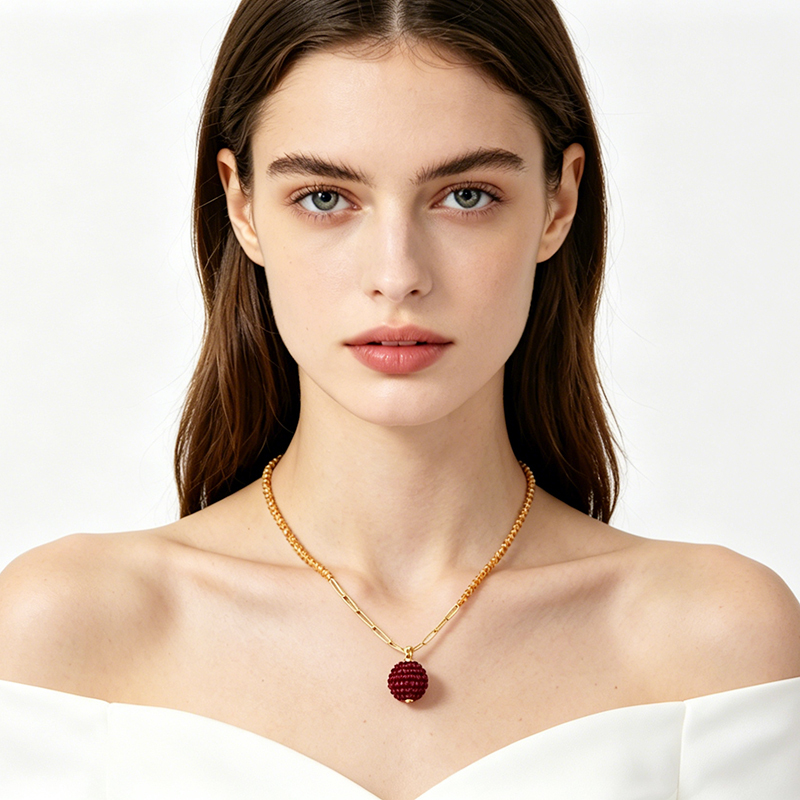 925 Sterling Silver Gemstone Necklace