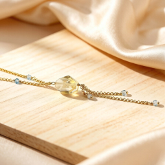 925 Sterling Silver Gemstone Necklace