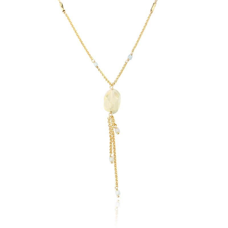 925 Sterling Silver Gemstone Necklace