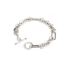 925 Sterling Silver Chunky Chain Bracelet